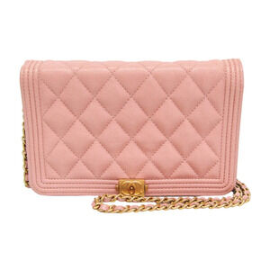 CHANEL Pink Wallet